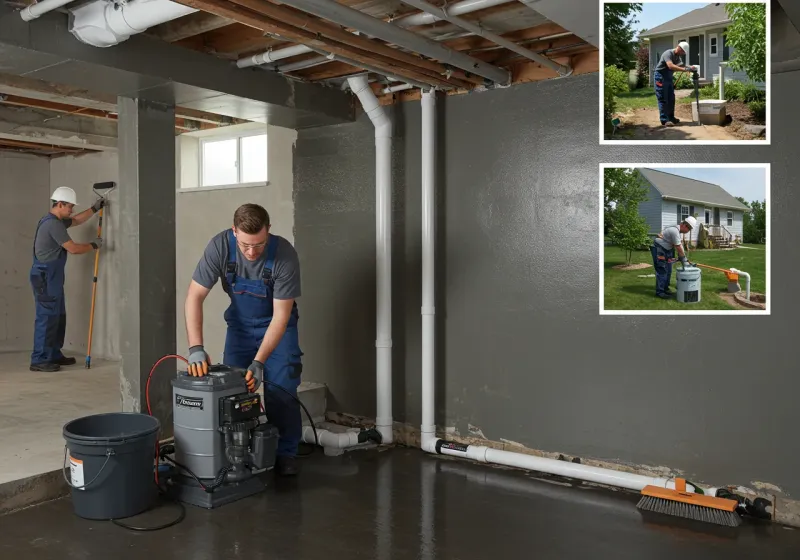 Basement Waterproofing and Flood Prevention process in Ware Shoals, SC